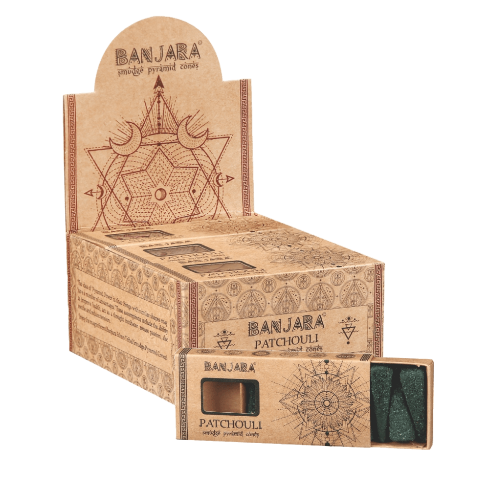 Sahumerio Banjara Cono Piramide - Patchouli - Shantala - SBANCOPATCH