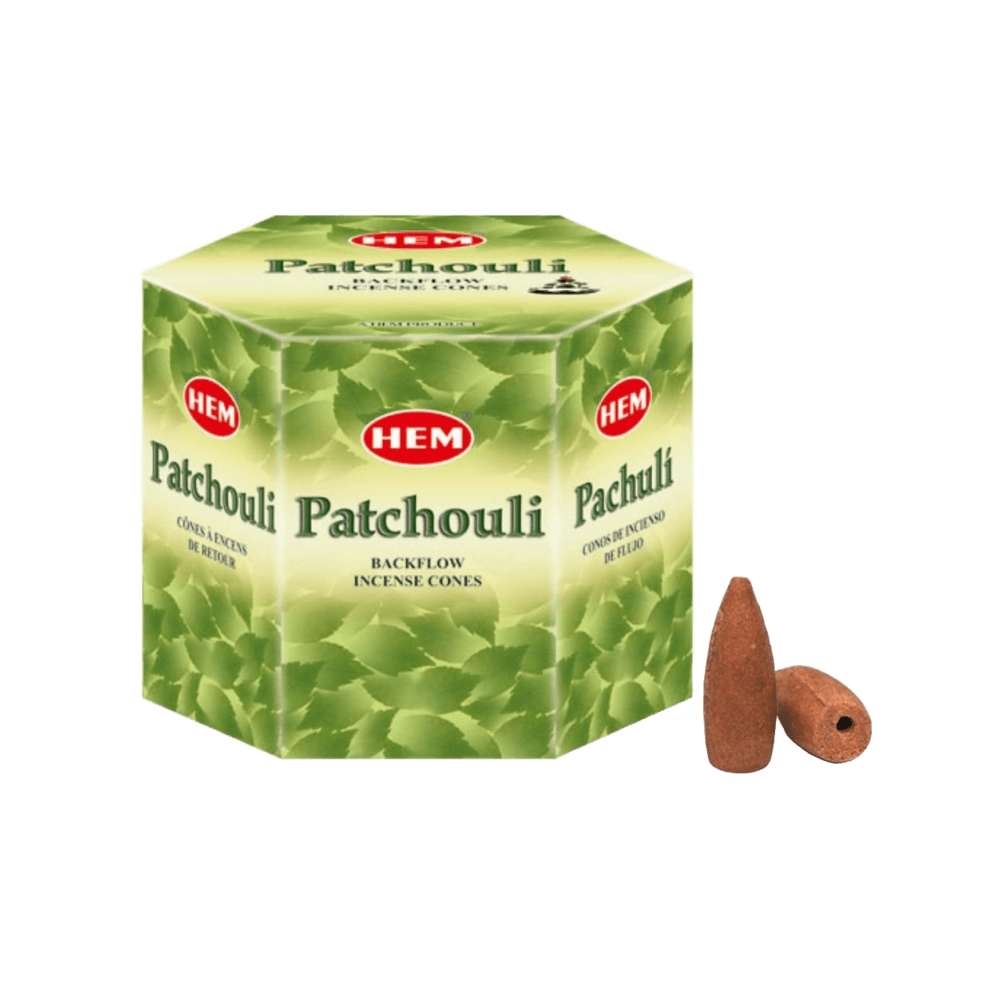 Sahumerio HEM - Conos Cascada - Patchouli - Shantala SA - SHEMCOCPAT