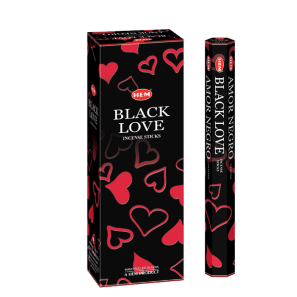 Sahumerio HEM - Hexagonales - Black Love - Shantala SA - SHEMHXBLACKLOVE