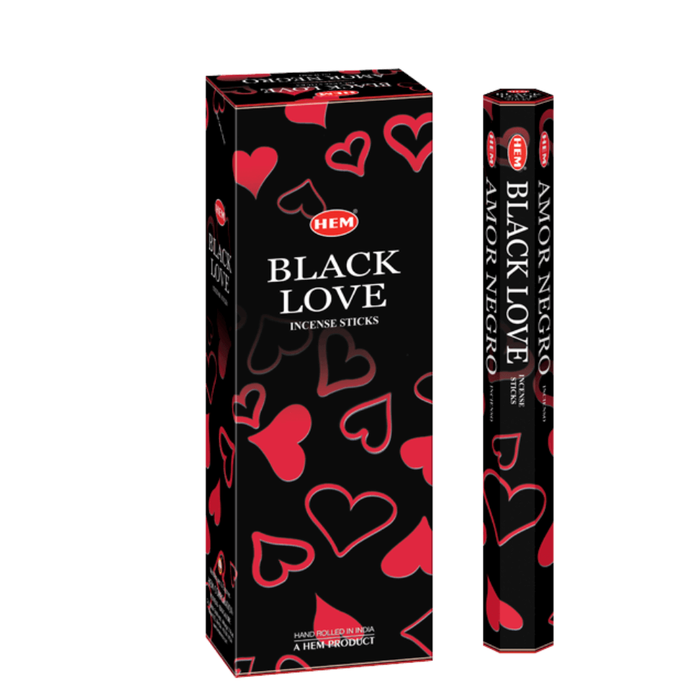 Sahumerio HEM - Hexagonales - Black Love - Shantala SA - SHEMHXBLACKLOVE