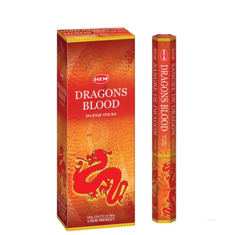 Sahumerio HEM - Hexagonales - Dragons Blood - Shantala SA - SHEMHXDRAGONS