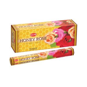 Sahumerio HEM - Hexagonales - Honey Rose - Shantala SA - SHEMHXHONEYROSE