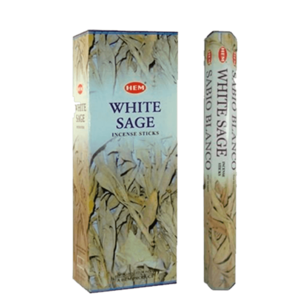 Sahumerio HEM - Hexagonales - White Sage - Shantala SA - SHEMHXWHITES