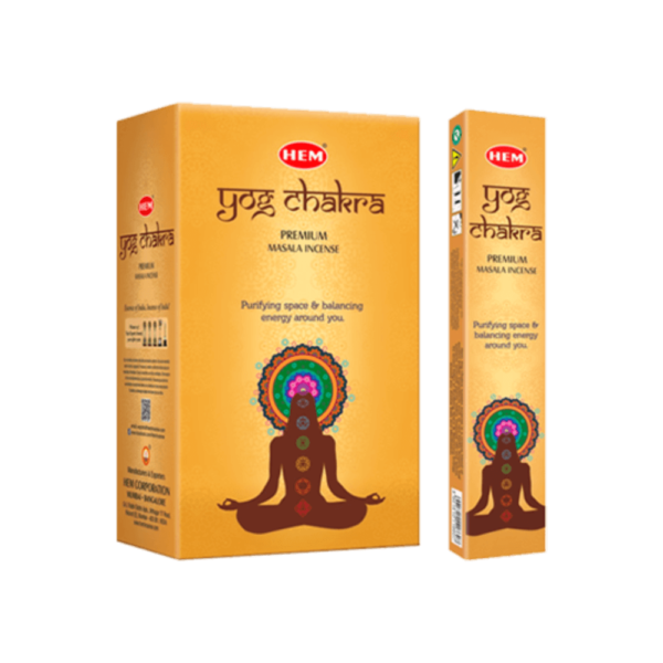 Sahumerio HEM - Masala Premium - Masala Premium Yog Chakra 15g - Shantala SA - SHEMMPYCH