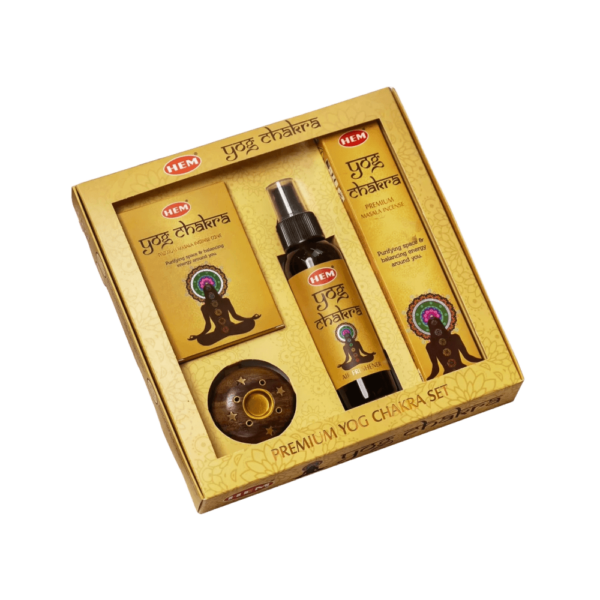 Sahumerio HEM - Masala Premium - Set Masala Premium Yog Chakra Gift Pack - Shantala SA - SHEMMPSETYCH