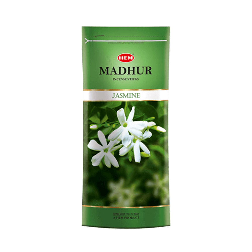 Sahumerio HEM - Varios - Madhur Sachet Jasmine 150g - Shantala SA - SHEMSAJAS