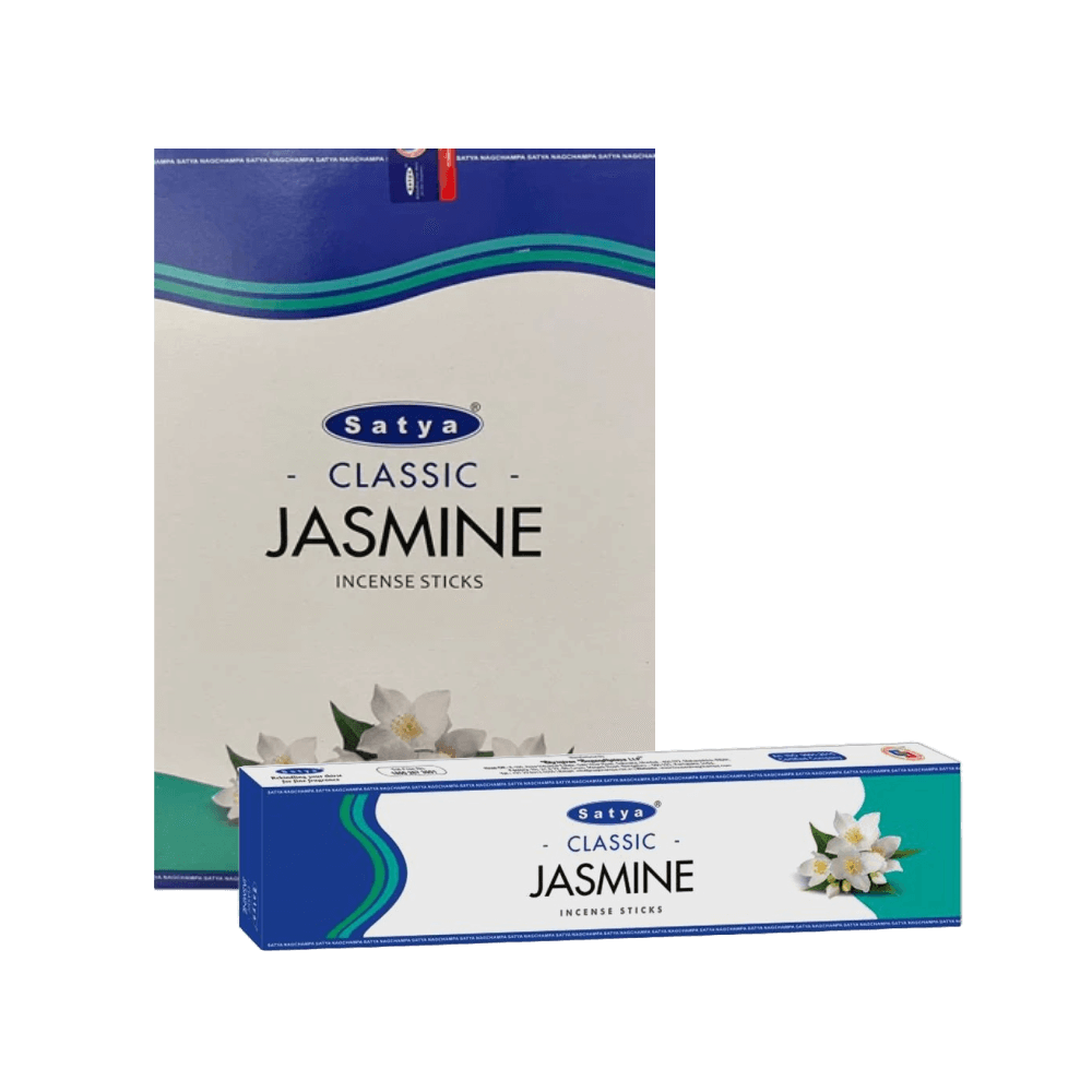 Sahumerio Satya - Charcoal Free - Classic Jasmine 18g - Shantala SA - SSATCAJAS