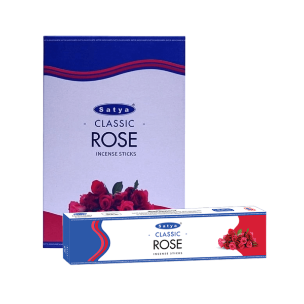 Sahumerio Satya Charcoal Free - Classic Rose 18g - Shantala SA- SSATCAROS