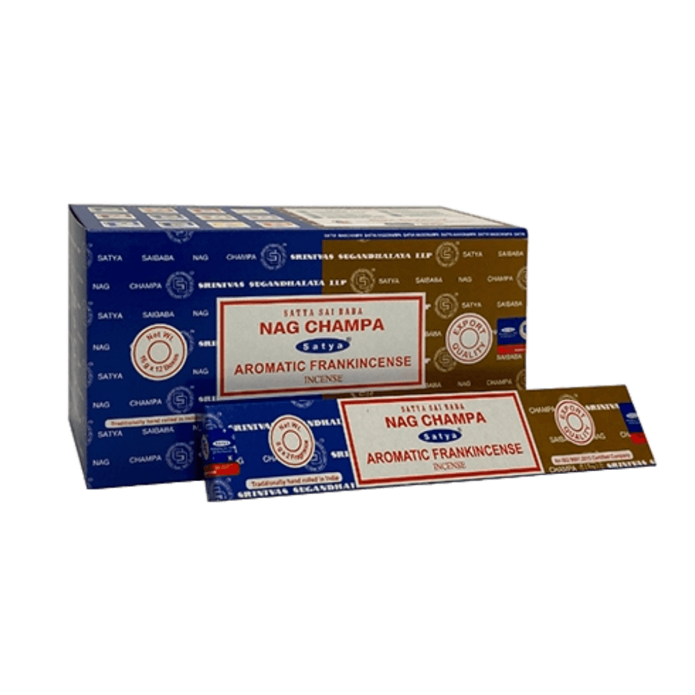 Sahumerio Satya - Combo - Combo Nag Champa y Aromatic Frankincense 16g - Shantala SA - SSATCMNCAF