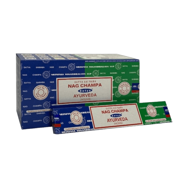 Sahumerio Satya - Combo - Combo Nag Champa y Ayurveda 16g - Shantala SA - SSATCMNCAY