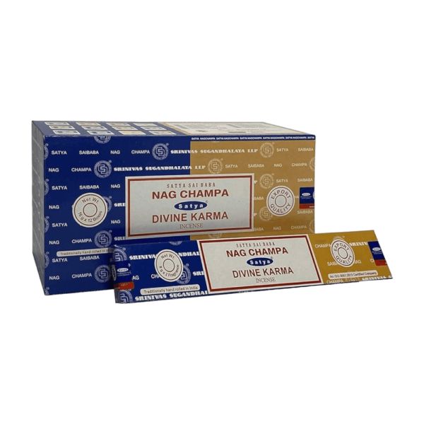 Sahumerio Satya - Combo - Combo Nag Champa y Divine Karma 16g - Shantala SA - SSATCMNCDK