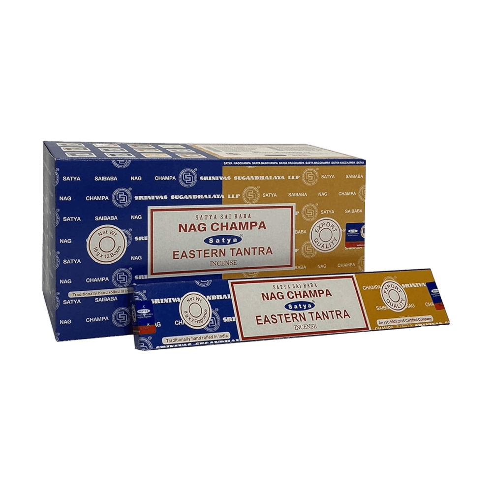 Sahumerio Satya - Combo - Combo Nag Champa y Eastern Tantra 16g - Shantala SA - SSATCMNCET