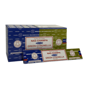 Sahumerio Satya - Combo - Combo Nag Champa y Green Citronela 16g - Shantala SA - SSATCMNCCG