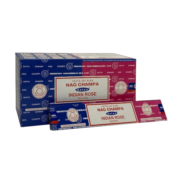 Sahumerio Satya - Combo - Combo Nag Champa y Indian Rose 16g - Shantala SA - SSATCMNCIR