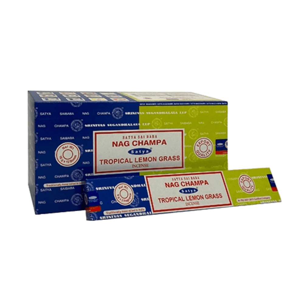 Sahumerio Satya - Combo - Combo Nag Champa y Lemon Grass 16g - Shantala SA - SSATCMNCLG