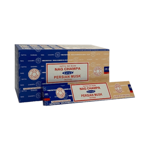 Sahumerio Satya - Combo - Combo Nag Champa y Persian Musk 16g - Shantala SA - SSATCMNCPM