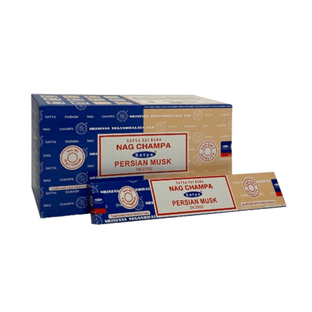 Sahumerio Satya - Combo - Combo Nag Champa y Persian Musk 16g - Shantala SA - SSATCMNCPM