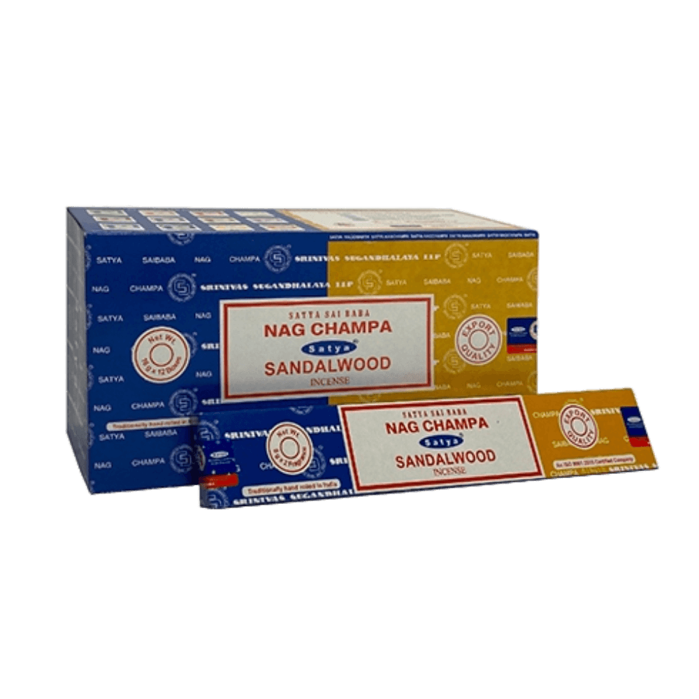 Sahumerio Satya - Combo - Combo Nag Champa y Sandalwood 16g - Shantala SA - SSATCMNCSW