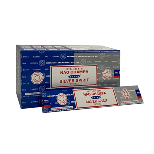 Sahumerio Satya - Combo - Combo Nag Champa y Silver Spirit 16g - Shantala SA - SSATCMNCSS