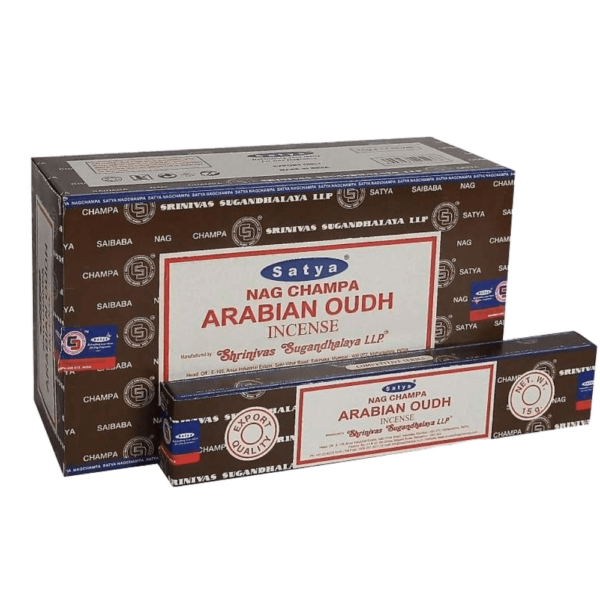 Sahumerio Satya - Linea Esotérica - Arabian Oudth Nag Champa - Shantala SA - SSATESARAB