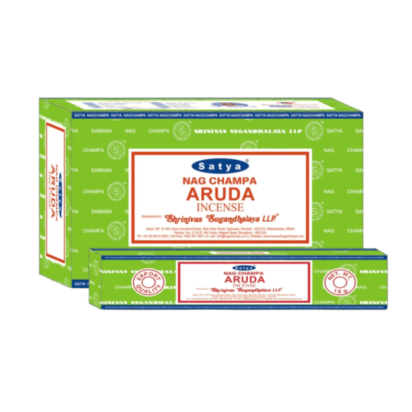 Sahumerio Satya - Linea Esotérica - Aruda Nag Champa - Shantala SA - SSATESARUDA