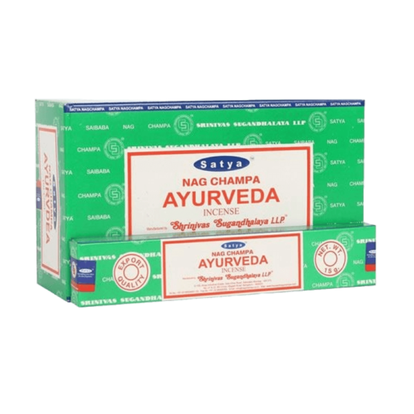 Sahumerio Satya - Linea Esotérica - Ayurveda Nag Champa - Shantala SA - SSATESAYURV