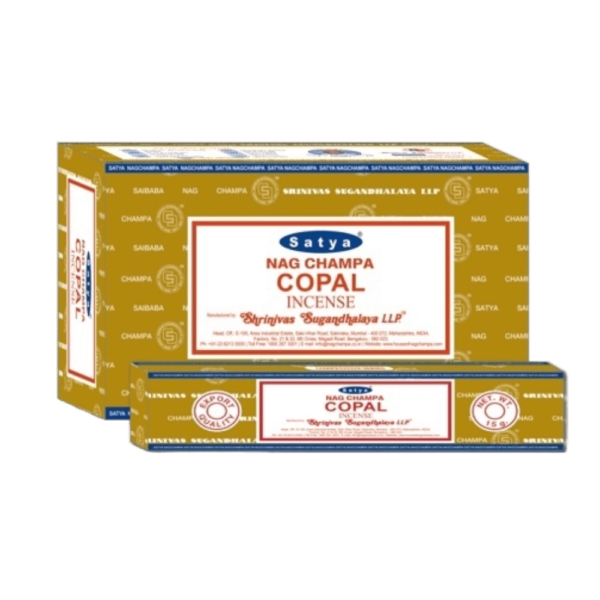 Sahumerio Satya - Linea Esotérica - Copal Nag Champa - Shantala SA - SSATESCOPAL