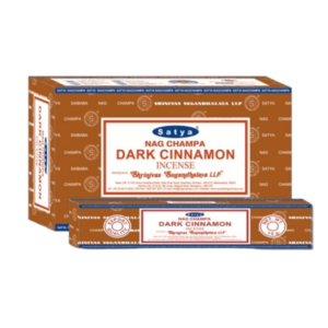 Sahumerio Satya - Linea Esotérica - Dark Cinnamon Nag Champa - Shantala SA - SSATESDCINAM