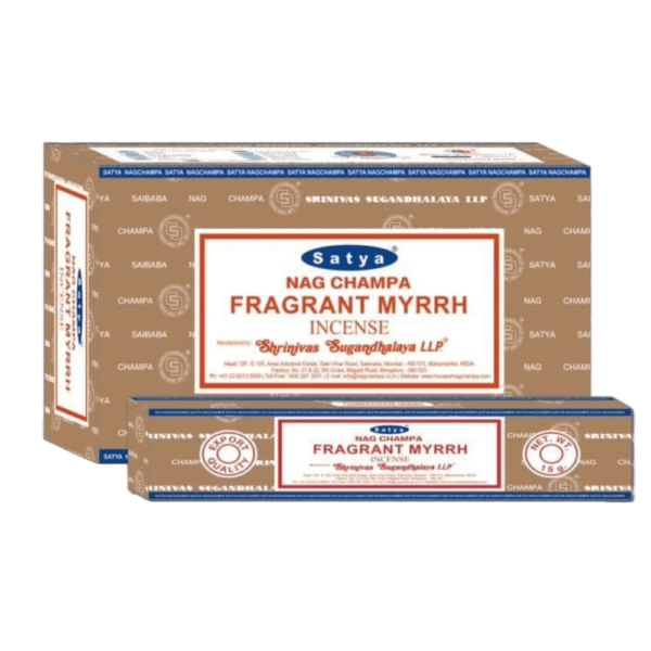 Sahumerio Satya - Linea Esotérica - Fragant Myrrh Nag Champa - Shantala SA - SSATESFRMIR