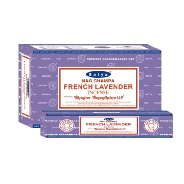 Sahumerio Satya - Linea Esotérica - French Lavander Nag Champa - Shantala SA - SSATESFLAV