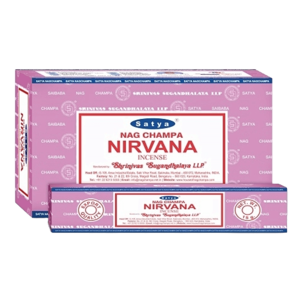 Sahumerio Satya - Linea Esotérica - Nirvana Nag Champa - Shantala SA - SSATESNIRV