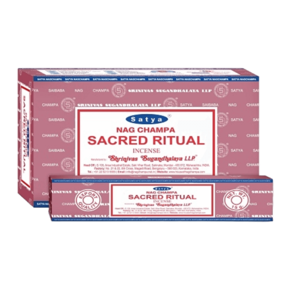 Sahumerio Satya - Linea Esotérica - Sacred Ritual Nag Champa - Shantala SA - SSATESSACR