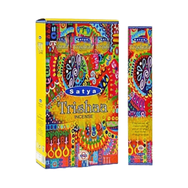 Sahumerio Satya - Linea Esotérica - Trishaa Nag Champa 15g - Shantala SA - SSATESTRIS