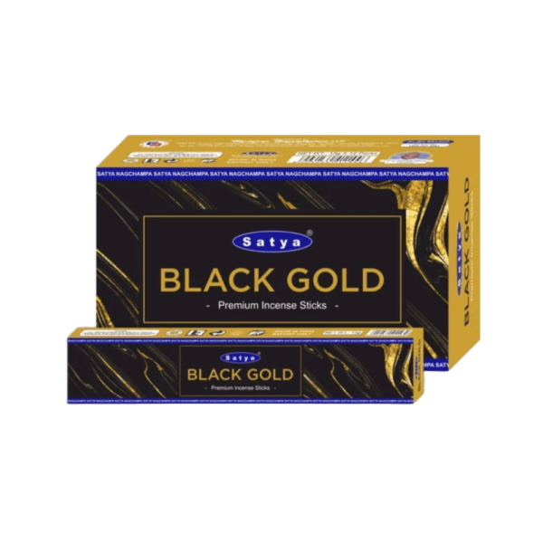 Sahumerio Satya - Linea Premium - Premium Black Gold - Shantala SA - SSATPRBGOL