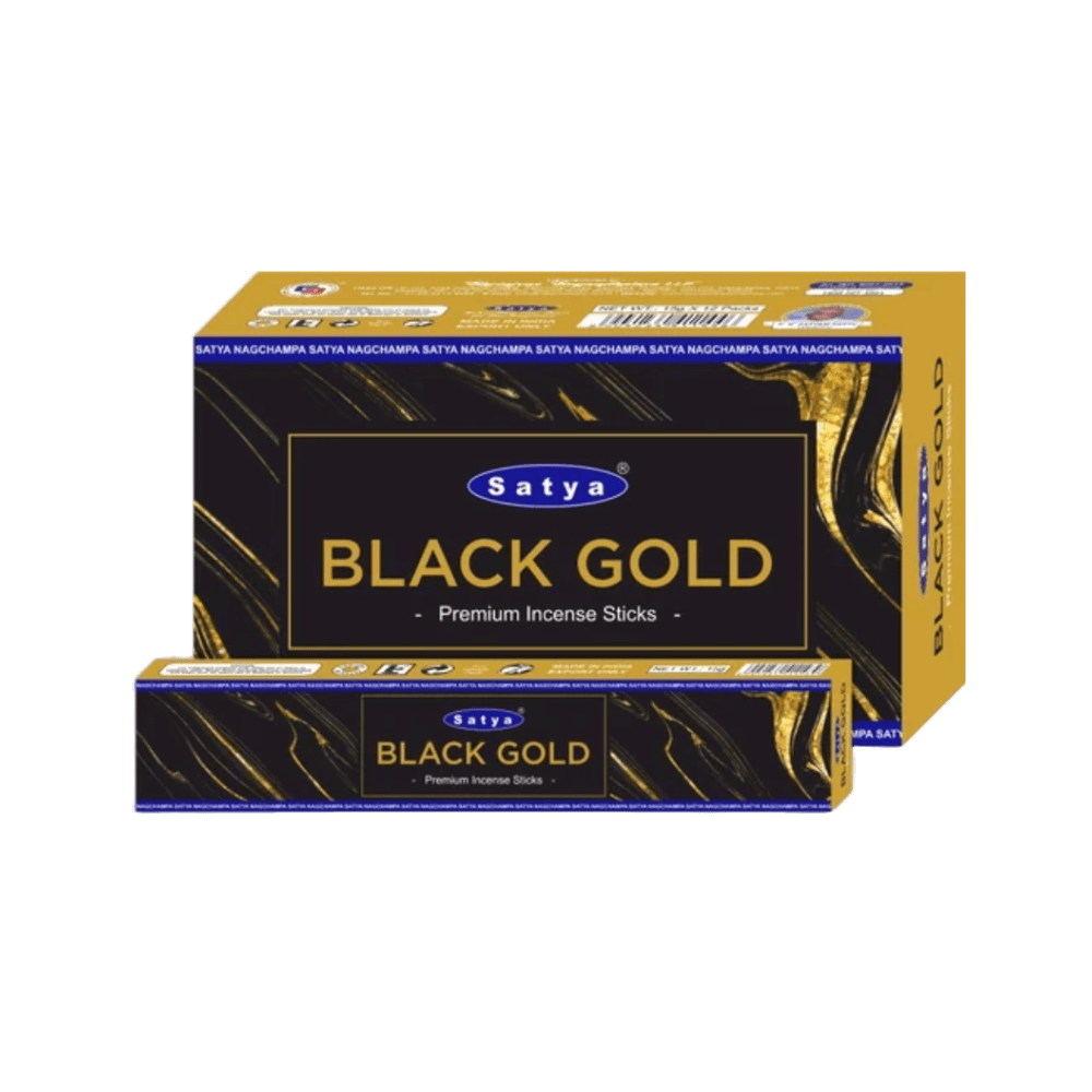 Sahumerio Satya - Linea Premium - Premium Black Gold - Shantala SA - SSATPRBGOL