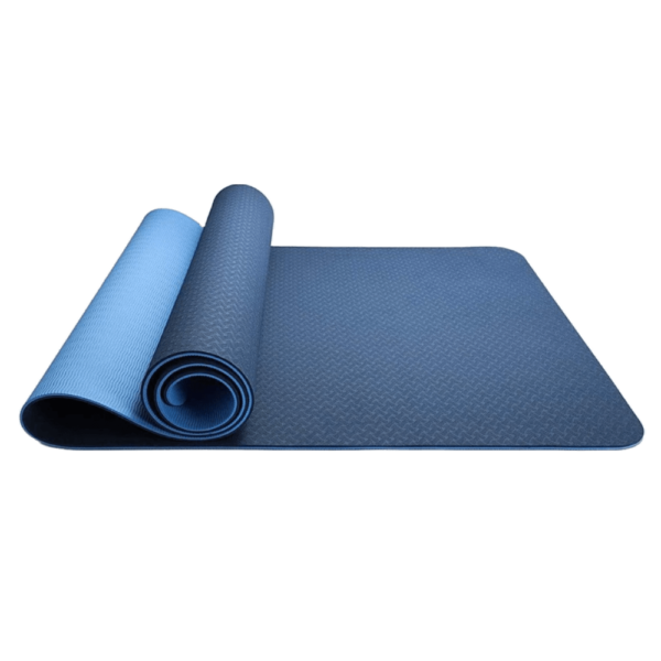 Yoga - Accesorios de Yoga - Mat de Yoga Tpe 2 Tonos Azul con Bolsa - Shantala - ACCNYPMBAZ