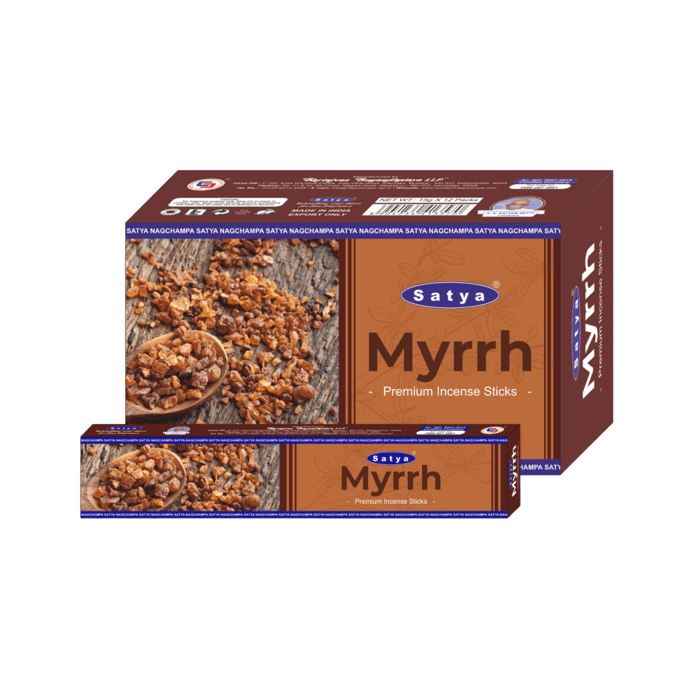 Sahumerio Satya - Linea Premium - Myrrh - Shantala SA - SSATPRMIRR