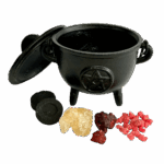 Accesorios Calderos Caldero Black con Simbolo Shantala SA ACCACLBK