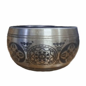 Accesorios Cuencos Cuenco Tibetano Mandala Negro Plata con Stick Shantala SA ACCACTMDLSL