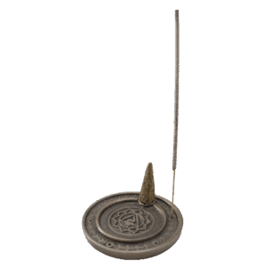 Accesorios Porta Sahumerios Porta Sahumerios Redondo Metal 7 Chakras Shantala SA ACCAPSA7CH