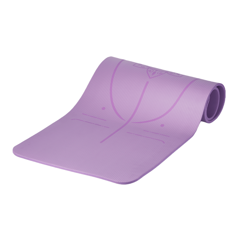 Yoga Accesorios de Yoga Mat de Yoga NBR Lineas Violeta 12mm Correa Shantala SA ACCNYPMNLVT