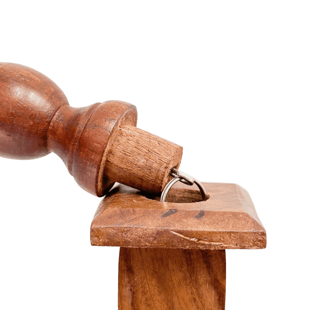 Accesorios Porta Sahumerios Porta sahumerio Torre Cuadrada Colgante Madera Shantala SA ACCAPSTWC