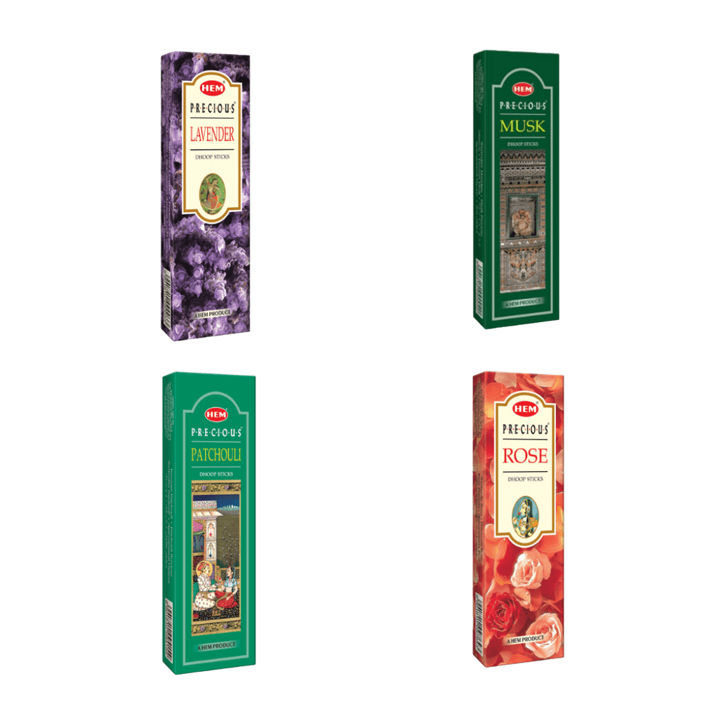 Sahumerio HEM Dhoops Precious Assorted Shantala SA SHEMD25PASSOR 1000x1000