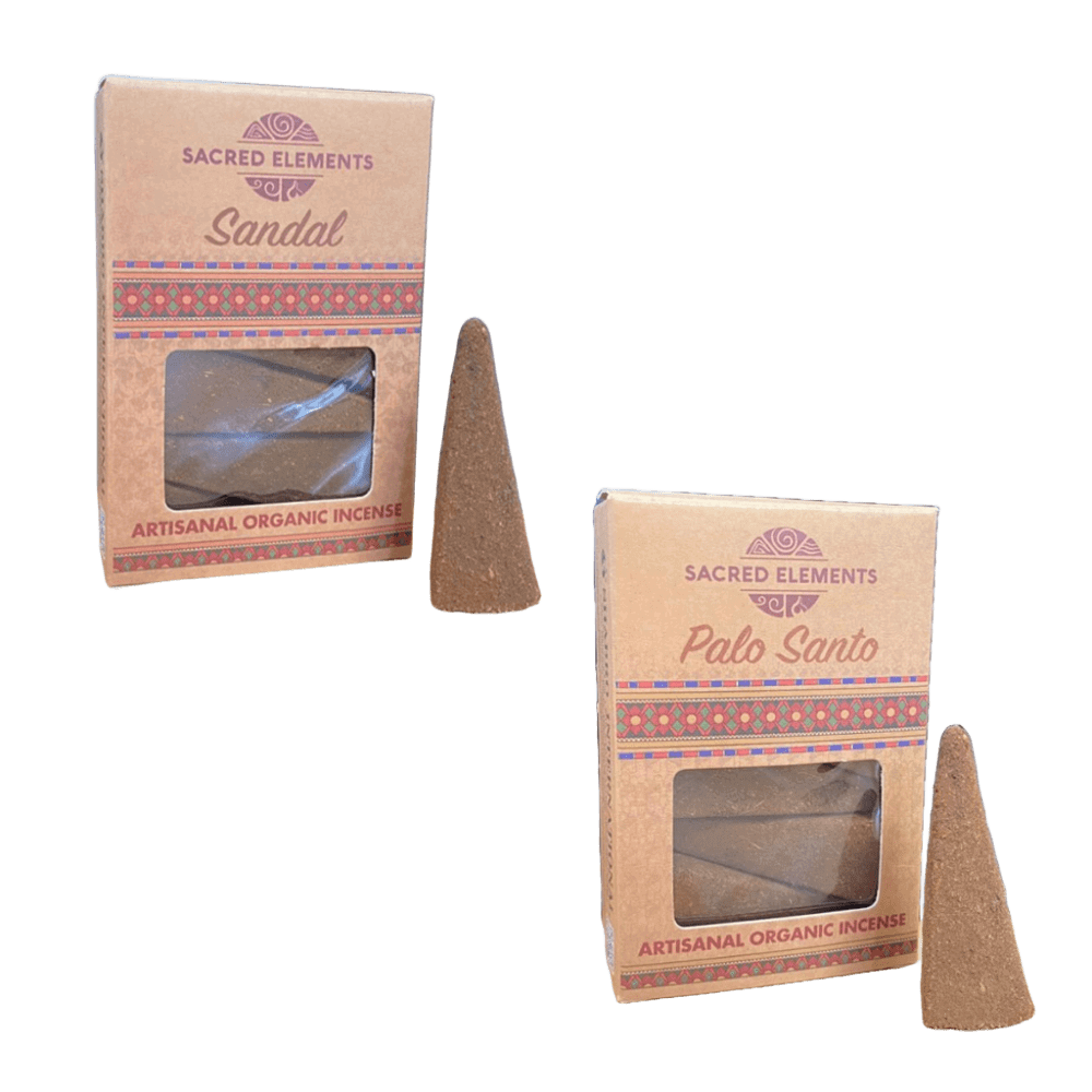 Sahumerio - HEM - Sacred - Elements - Conos - Assorted - Palo - Santo - Sandalo - Shantala - SA - SHEMSECOAS2