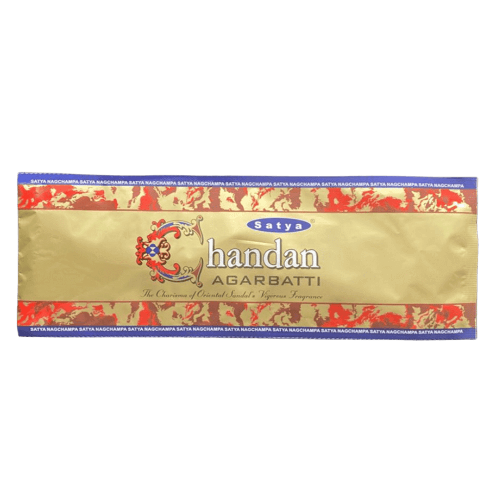 Sahumerio Satya Charcoal Free Chandan 20g Sachet Shantala SA SSATSACHAN