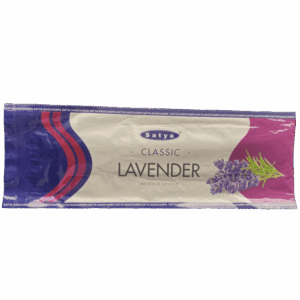 Sahumerio Satya Charcoal Free Classic Lavender 20g Sachet Shantala SA SSATSALAV