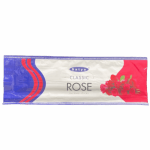 Sahumerio Satya Charcoal Free Classic Rose 20g Sachet Shantala SA SSATSAROS