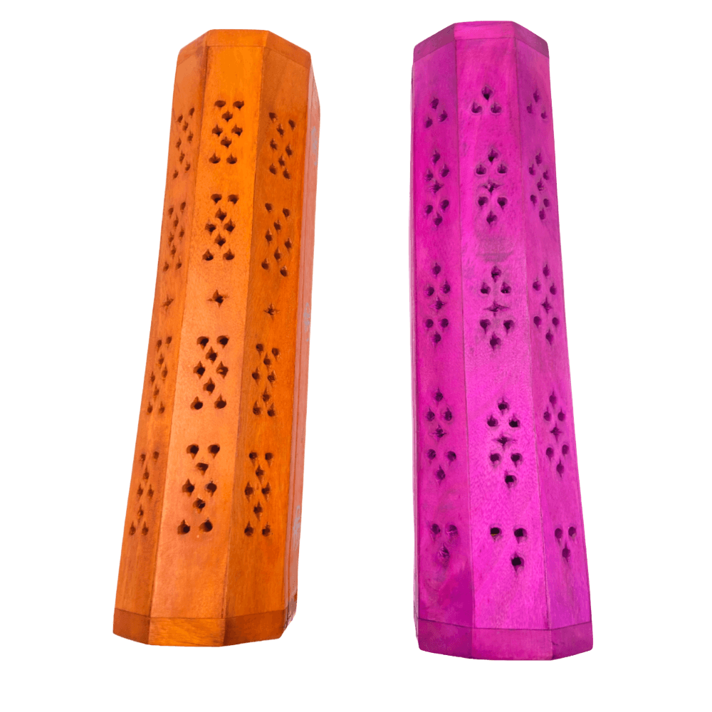 Accesorios - Porta - Sahumerios - Porta - sahumerio - Baul - Madera - Color - Shantala - SA - ACCAPSBWDPO